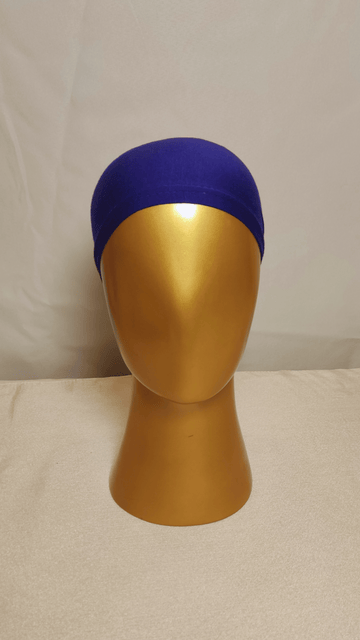 Plain Tie Back Cap  - Royal Blue